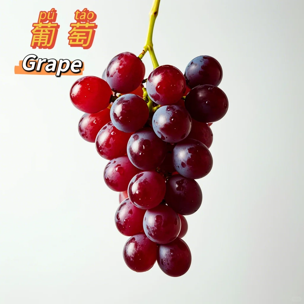 认知卡9：水果-热带水果+浆果