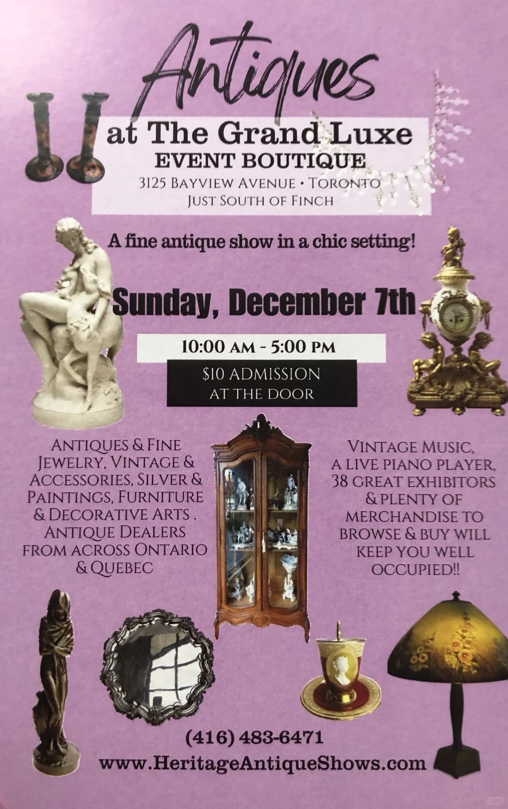 多伦多一年一次的古董展，有同行的吗？