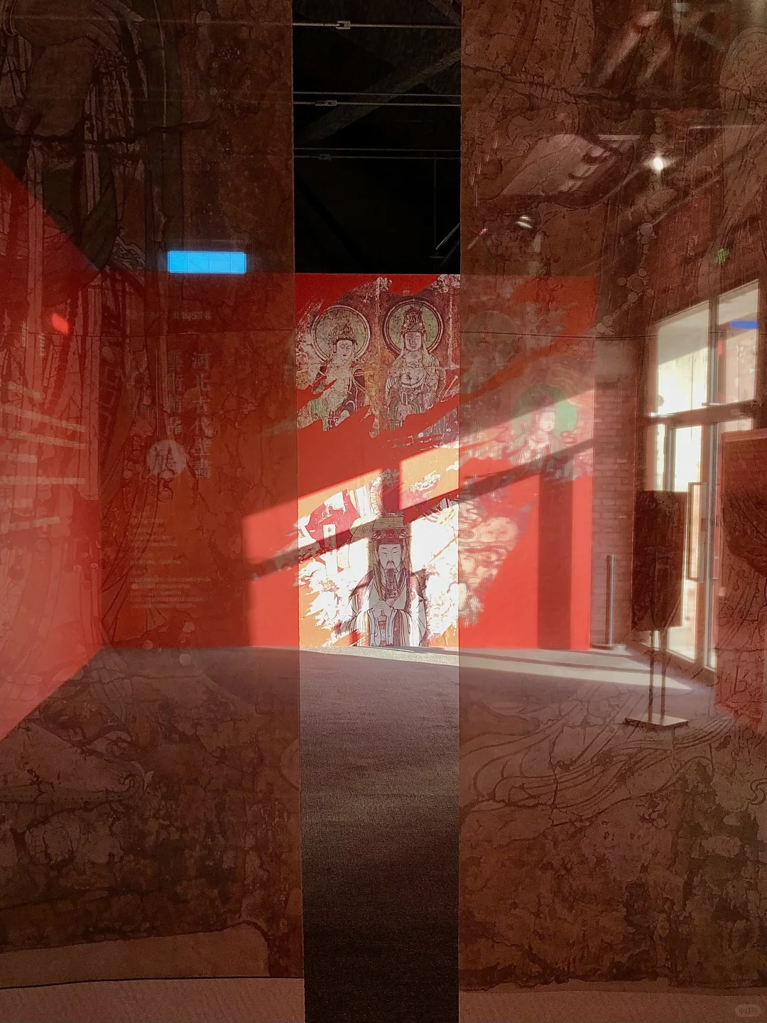 石家庄新晋宝藏展?工业风✖️千年壁画绝了！