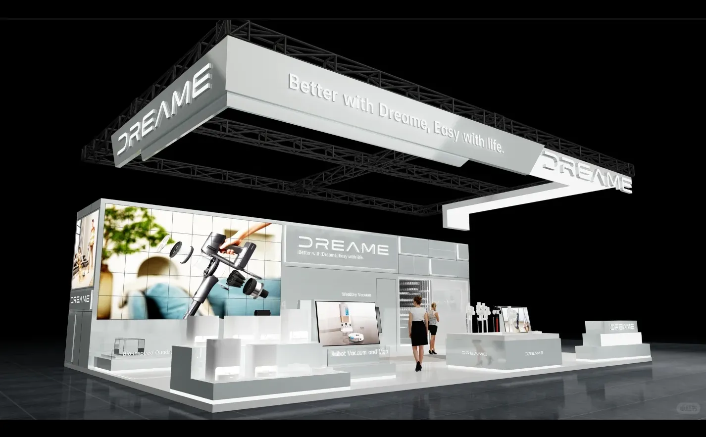 北京展台设计搭建-外展风格