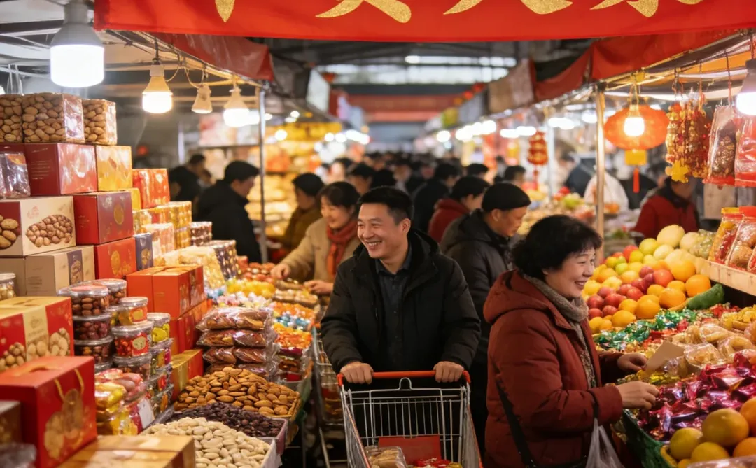 领导让招一个年货类市集