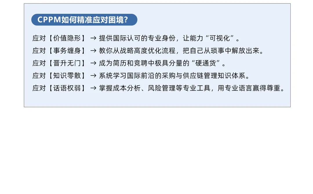 给所有只会老实干活的采购人