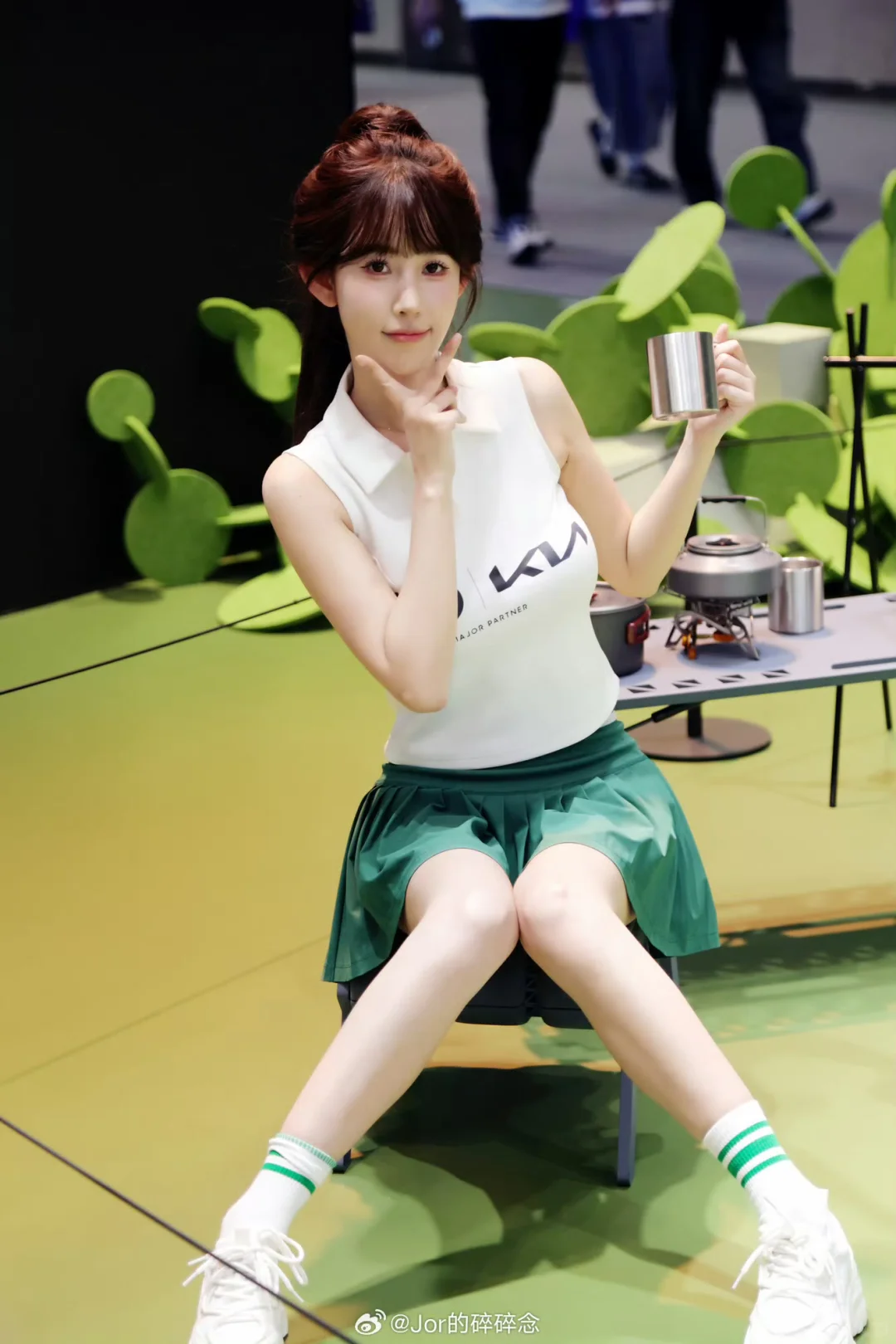 小哈娜hana在2025广州国际汽车展览会