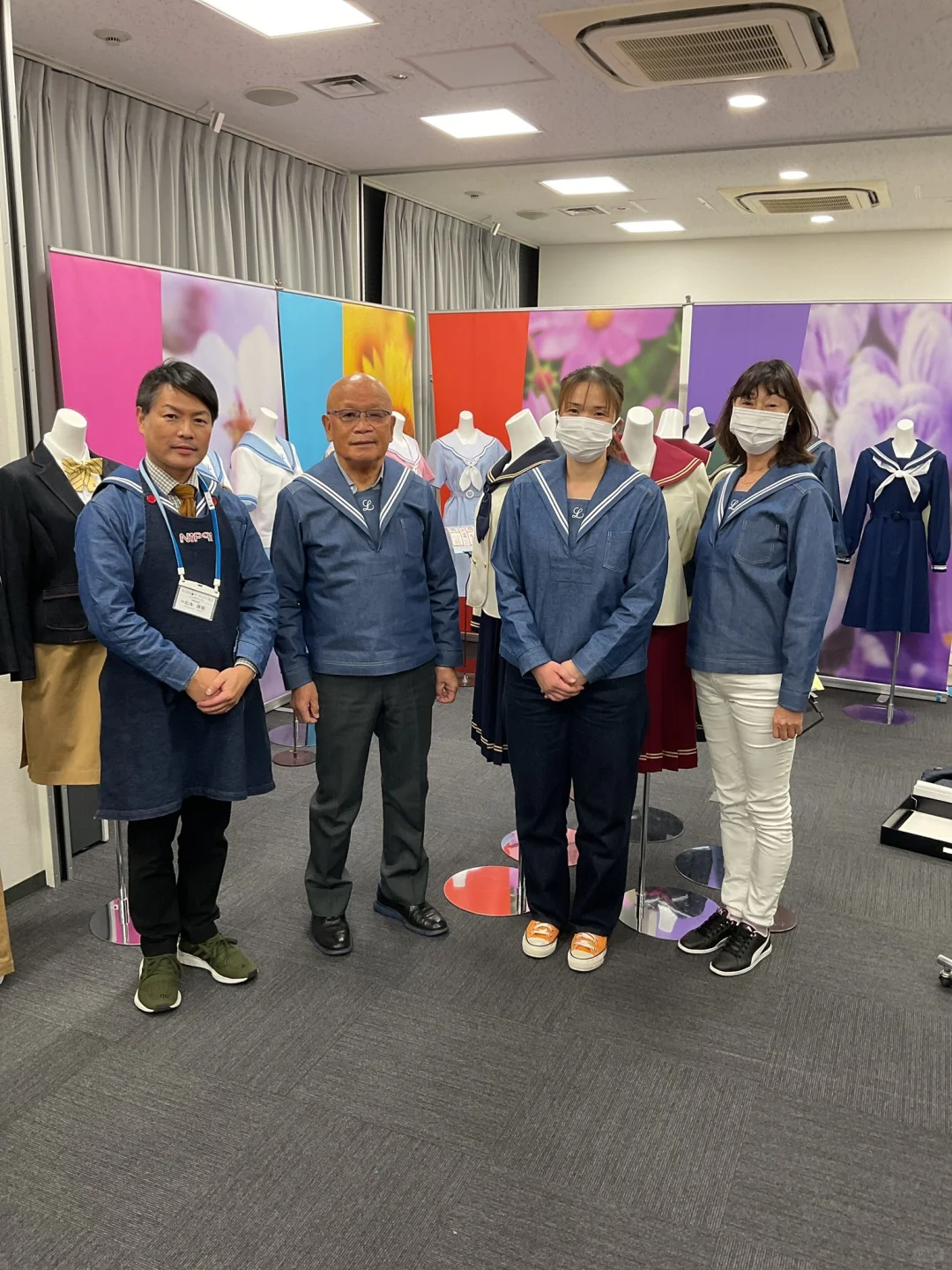 日制学生服线下展会分享