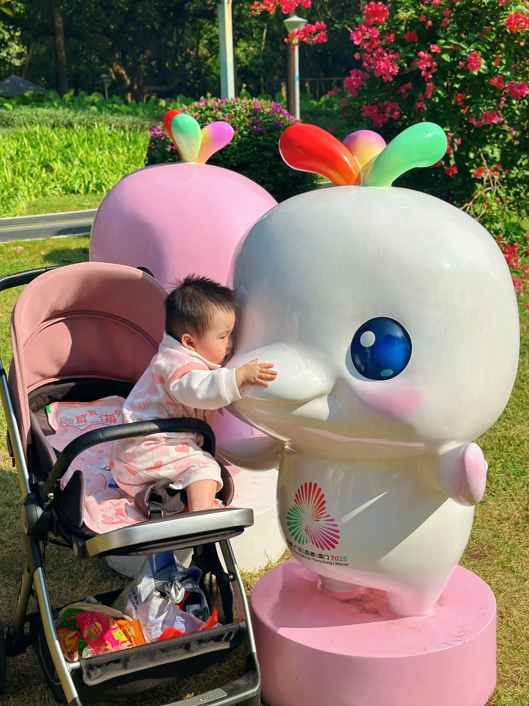 ?带宝宝去广州园博会 宏城公园路线版