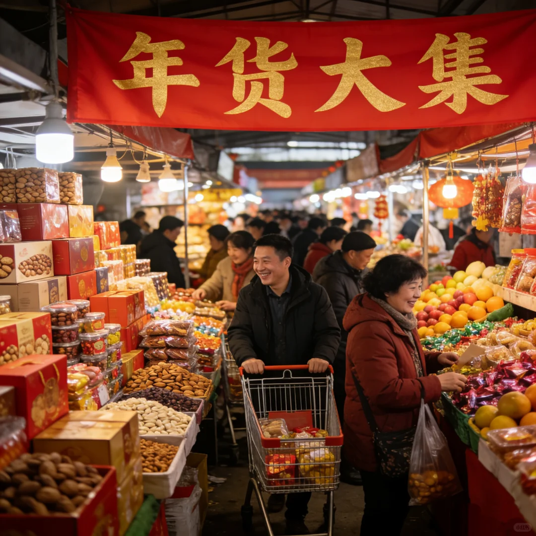 领导让招一个年货类市集