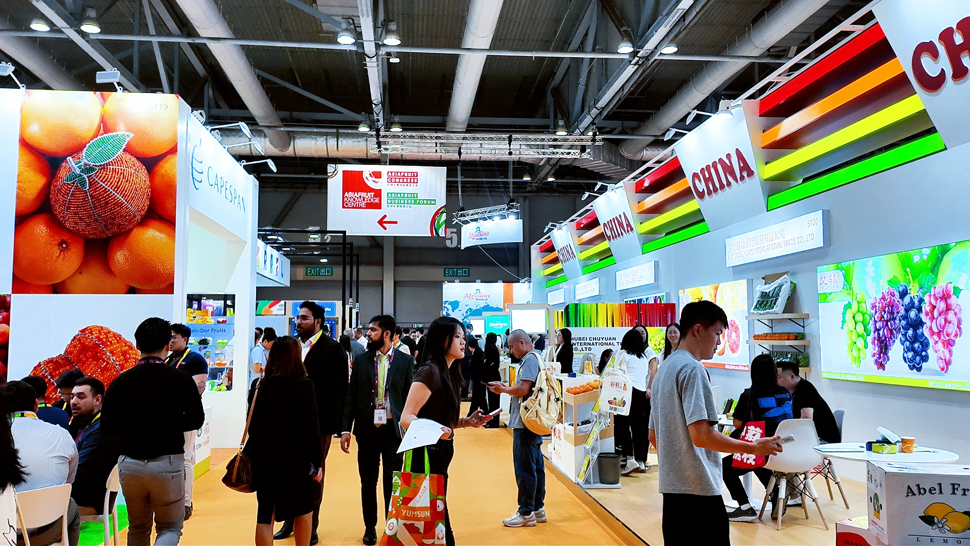 招展势头强劲,26年亚洲果蔬展有望再破纪录