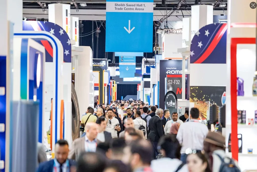 2025 中东迪拜汽配展现场