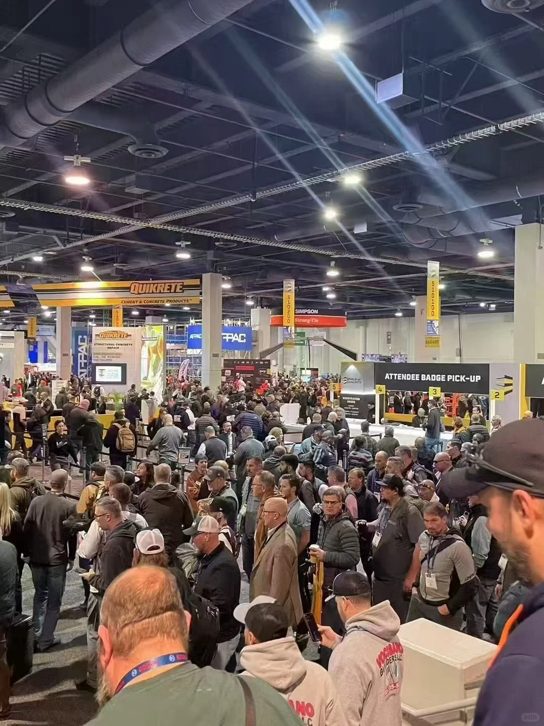 混泥土展中的风向标！