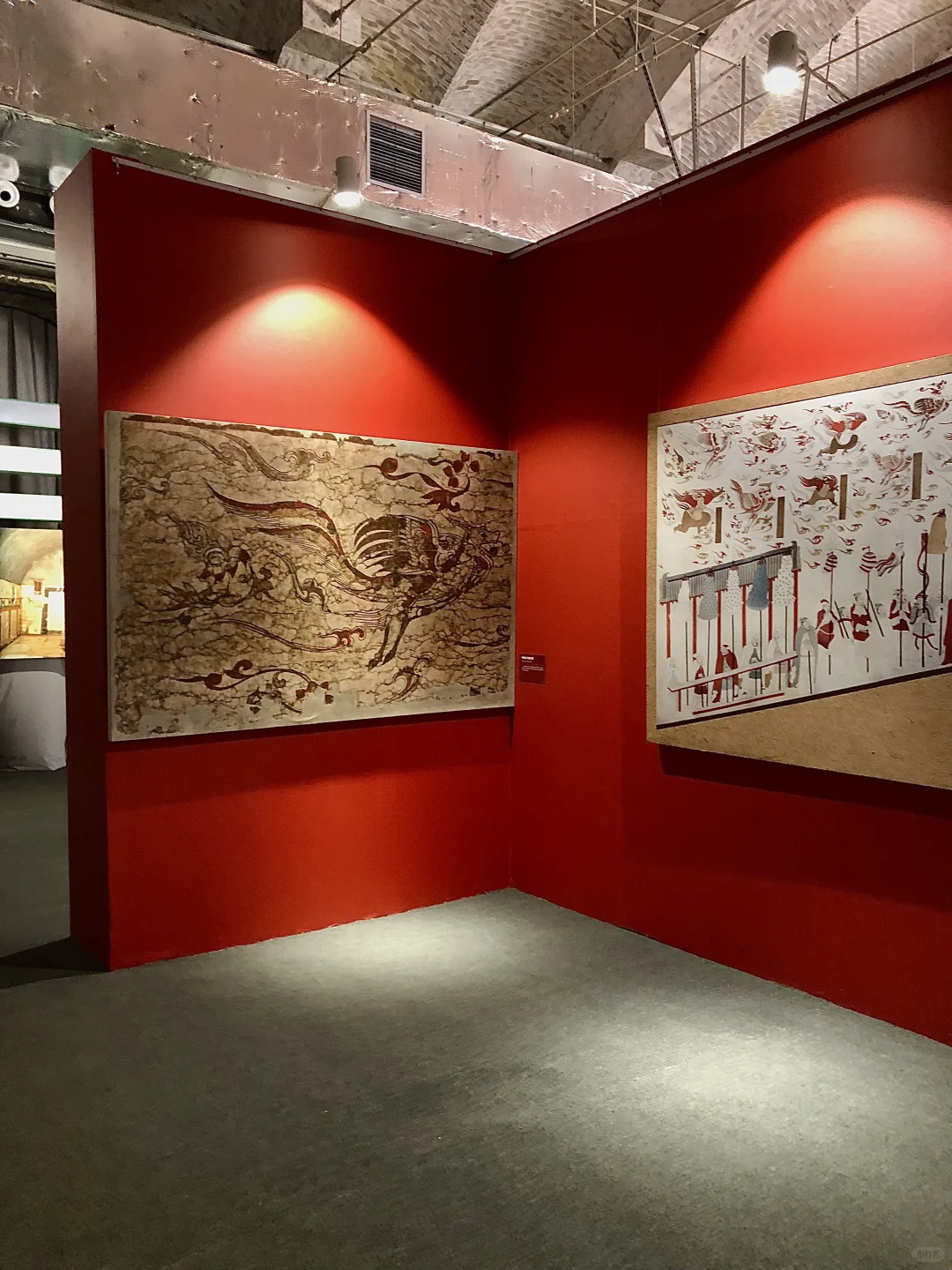 石家庄新晋宝藏展?工业风✖️千年壁画绝了！