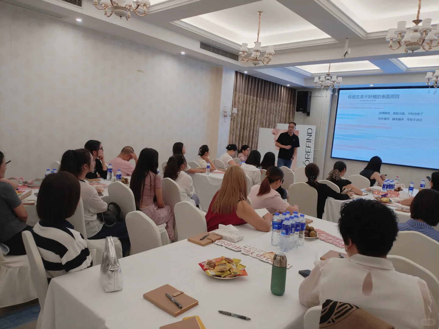 线下招商沙龙会，圆满结束