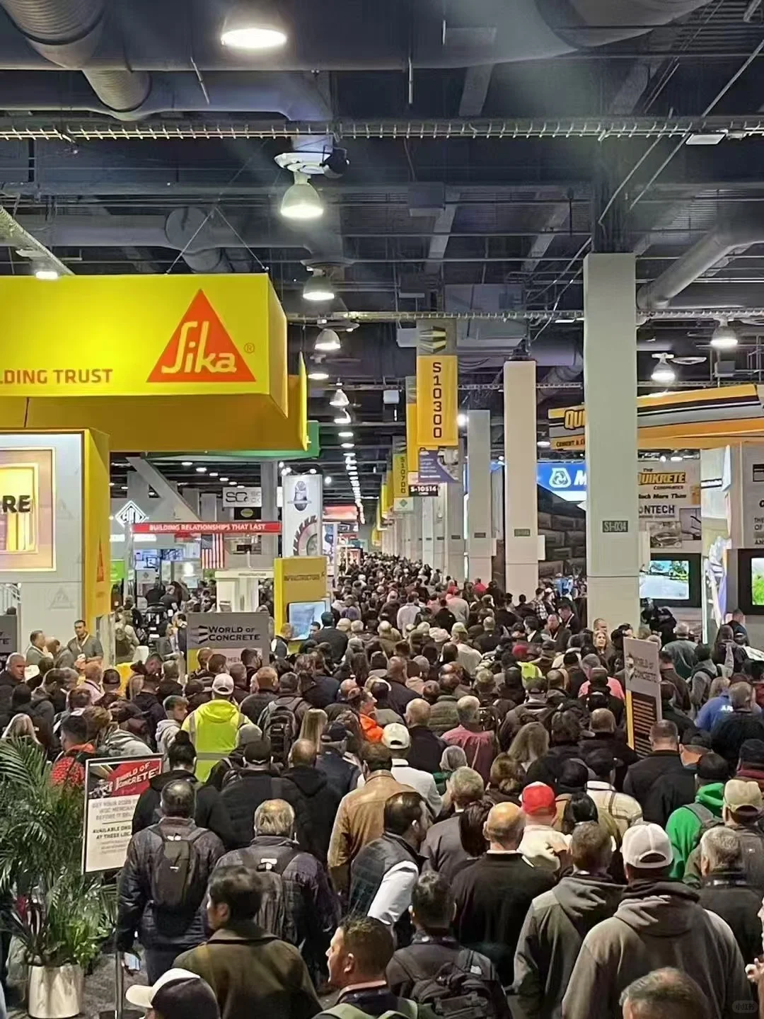 混泥土展中的风向标！