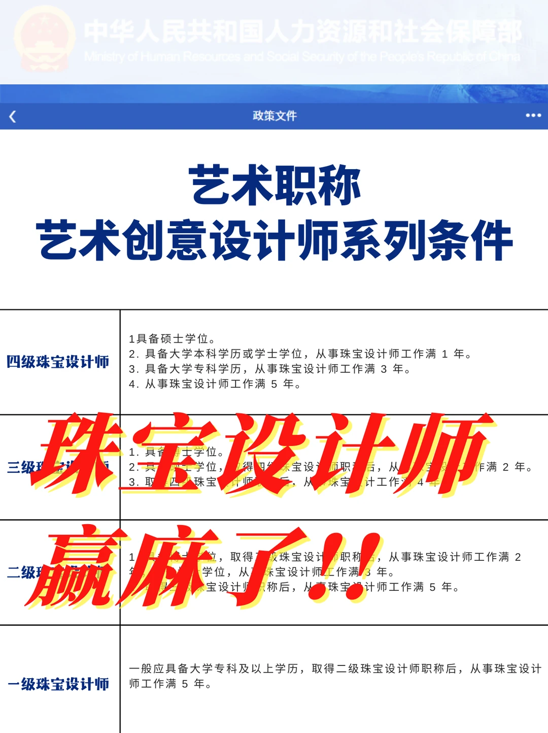 珠宝设计师们赶紧抓住这次大好机会！！