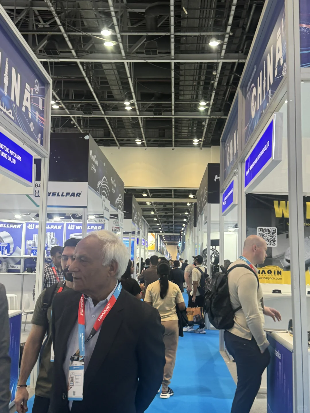 2025 中东迪拜汽配展现场