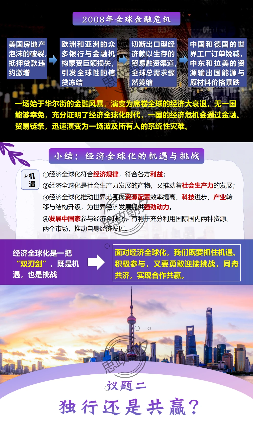 选必一6.2|查收第八届进博会成绩单!