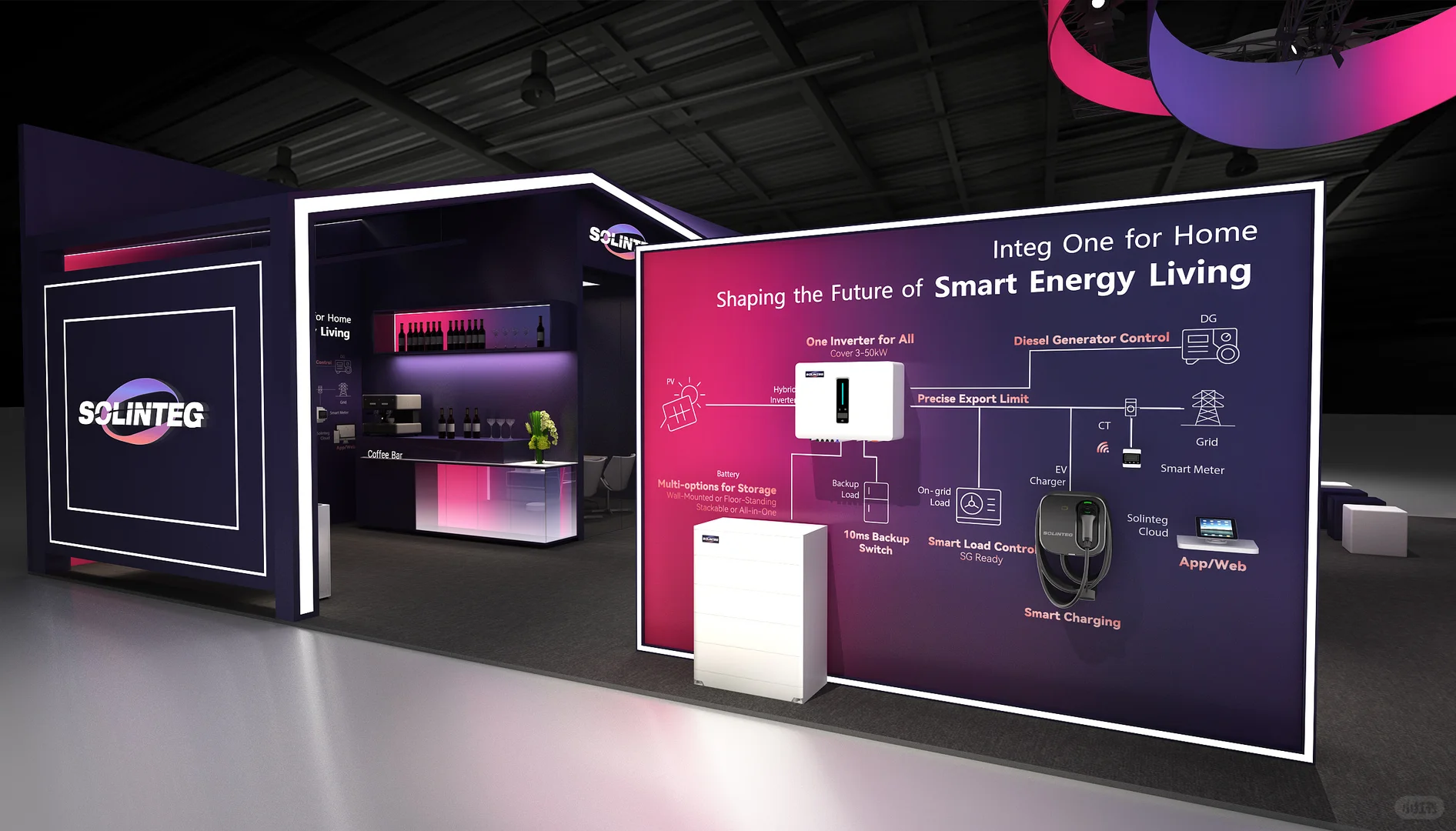 德国慕尼黑电池储能展｜展台设计搭建