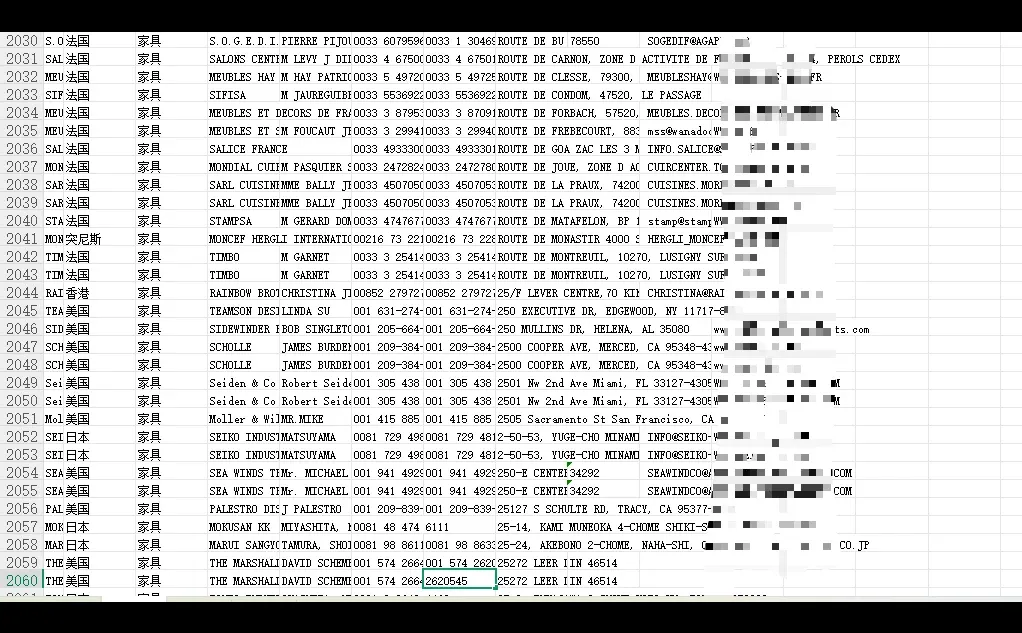 138届广交会境外采购商名录，有偿