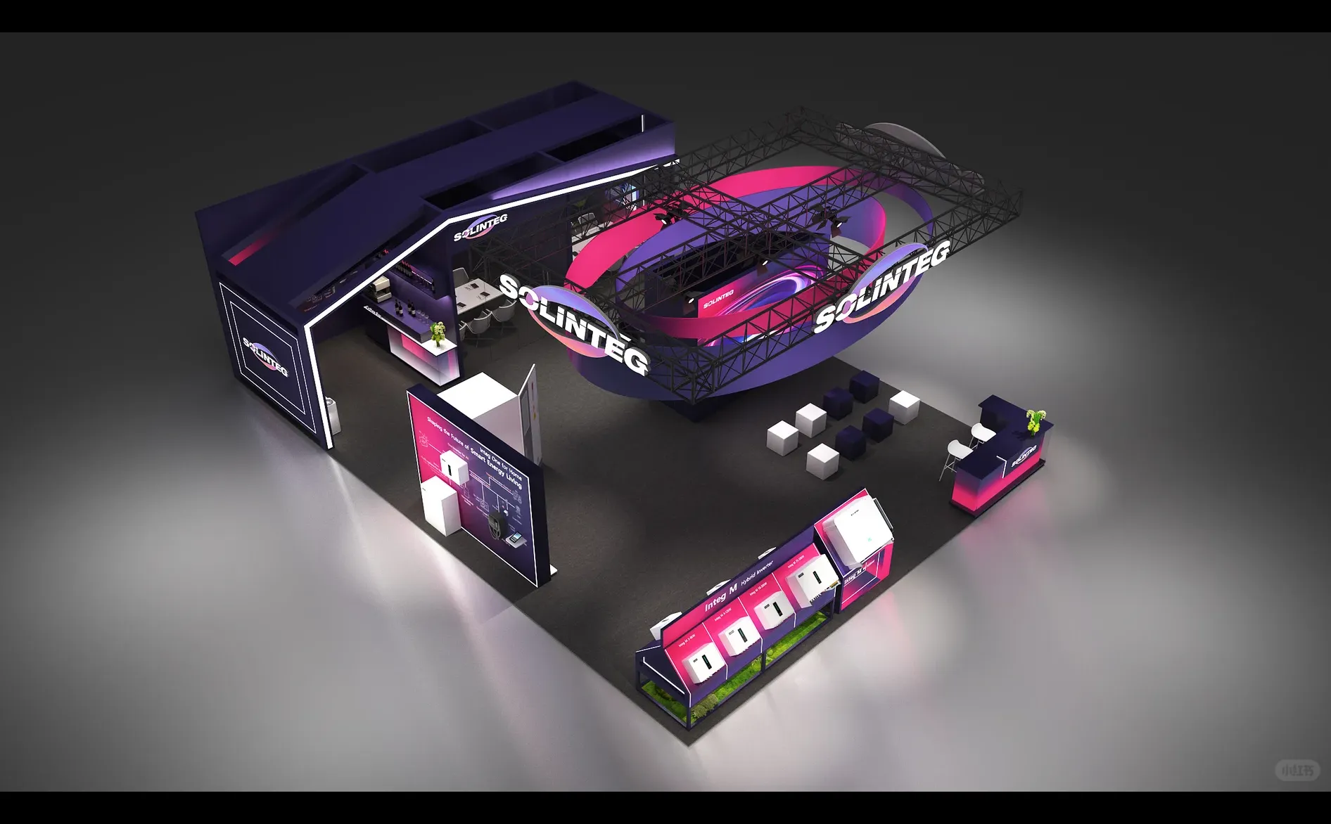 德国慕尼黑电池储能展｜展台设计搭建