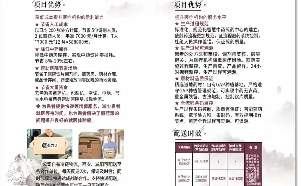 代煎中心项目简介