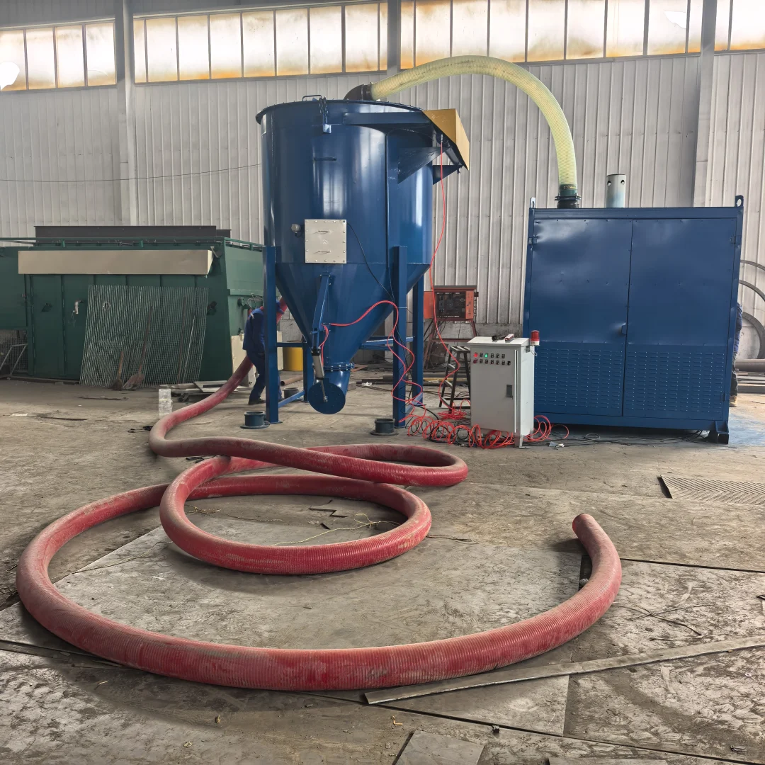 火车皮轻车底气力输送机。