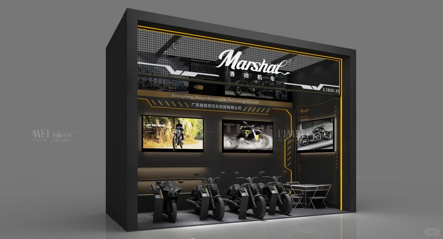 广交会18平方展台设计实用技巧!