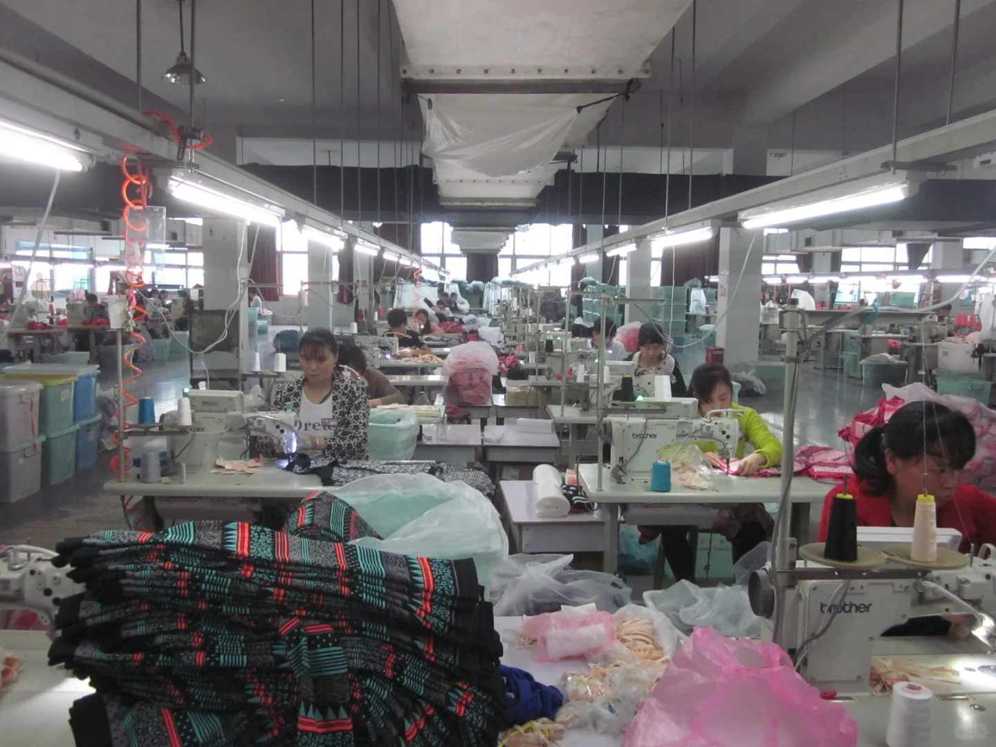 探厂之无缝内衣厂