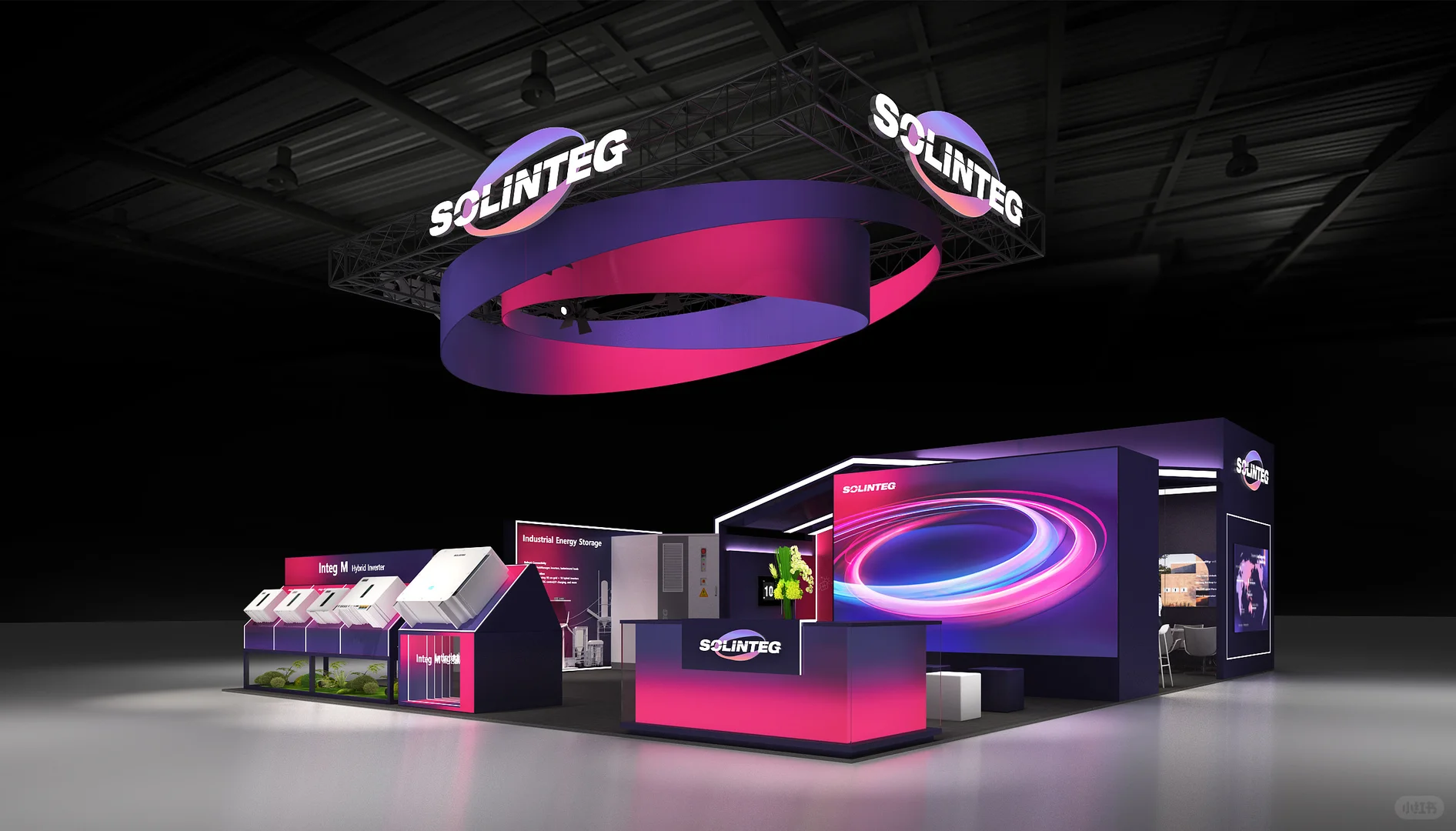 德国慕尼黑电池储能展｜展台设计搭建