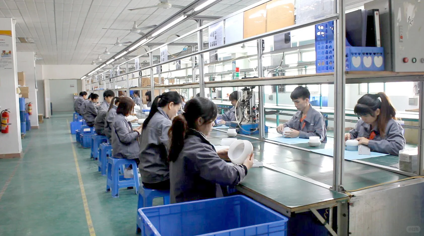 电子厂仿真花合体设计制造生产线！实体工厂