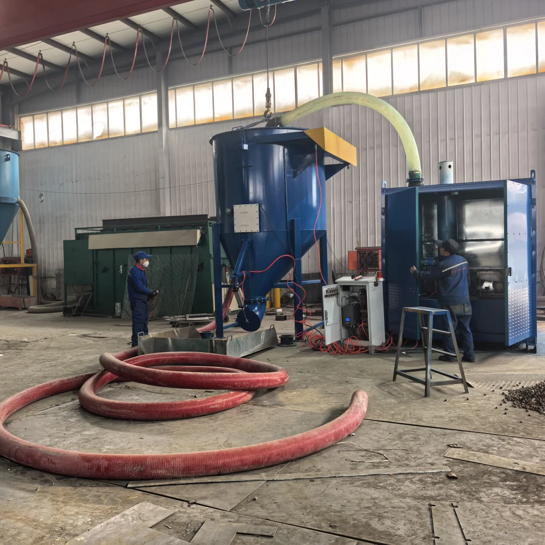 火车皮轻车底气力输送机。