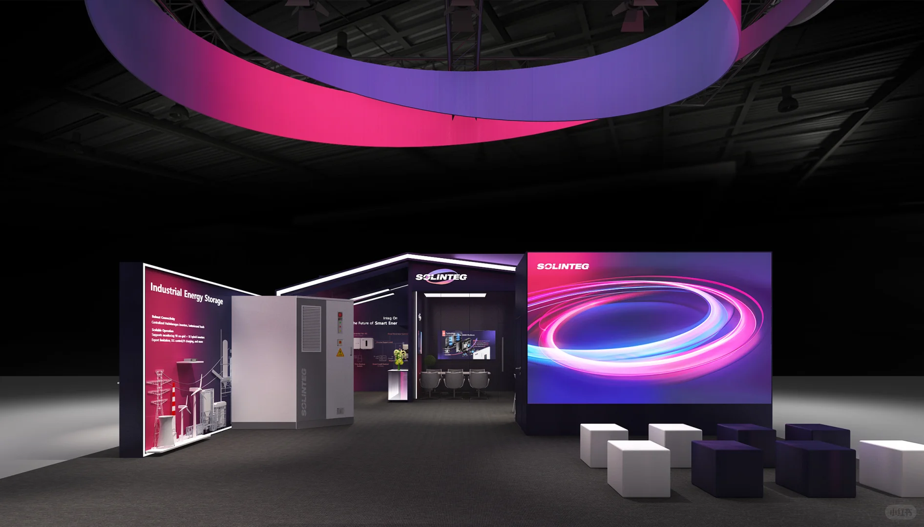 德国慕尼黑电池储能展｜展台设计搭建