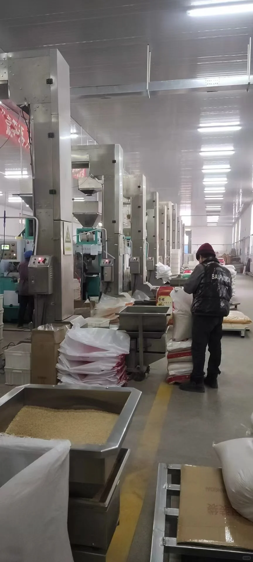 看看我们的米厂 尝尝我们的小米