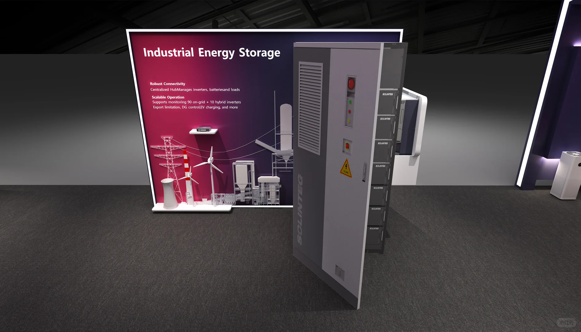 德国慕尼黑电池储能展｜展台设计搭建