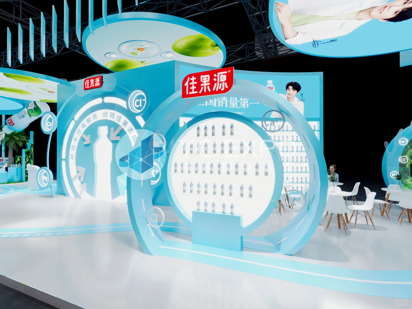 食品展 | 200㎡ | 展台设计搭建