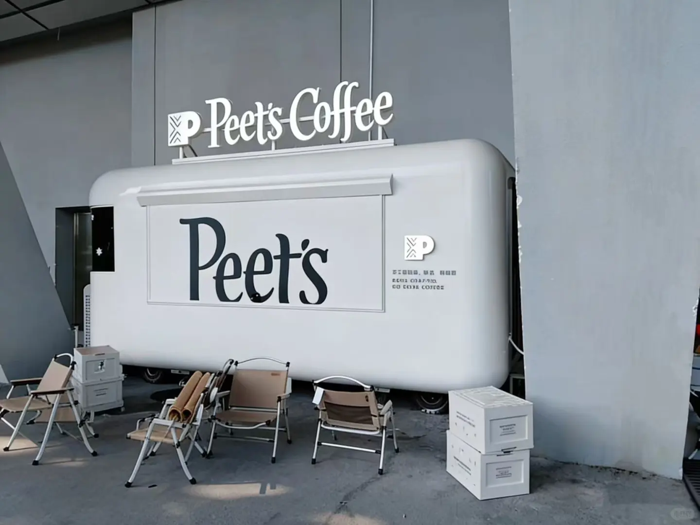 餐饮施工｜广交会咖啡车项目