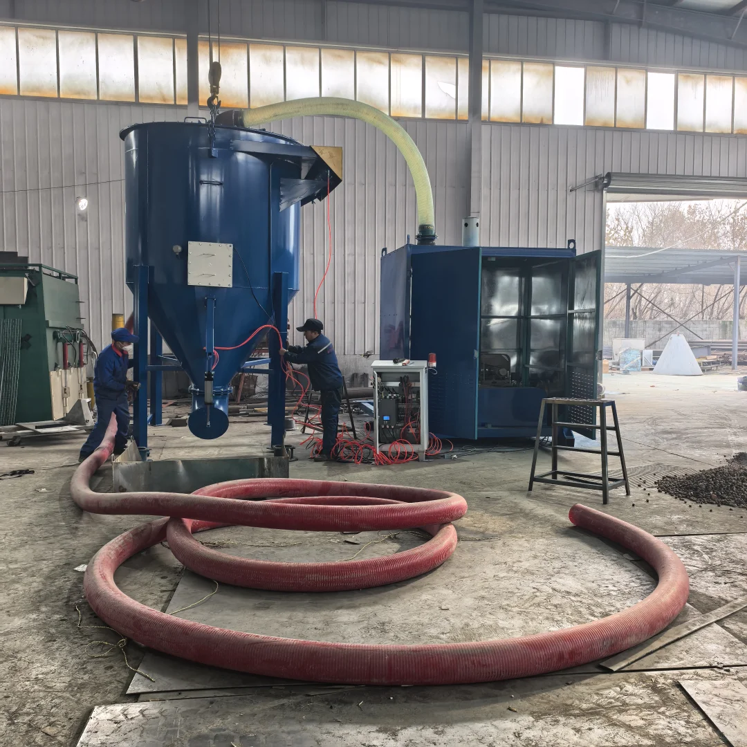 火车皮轻车底气力输送机。