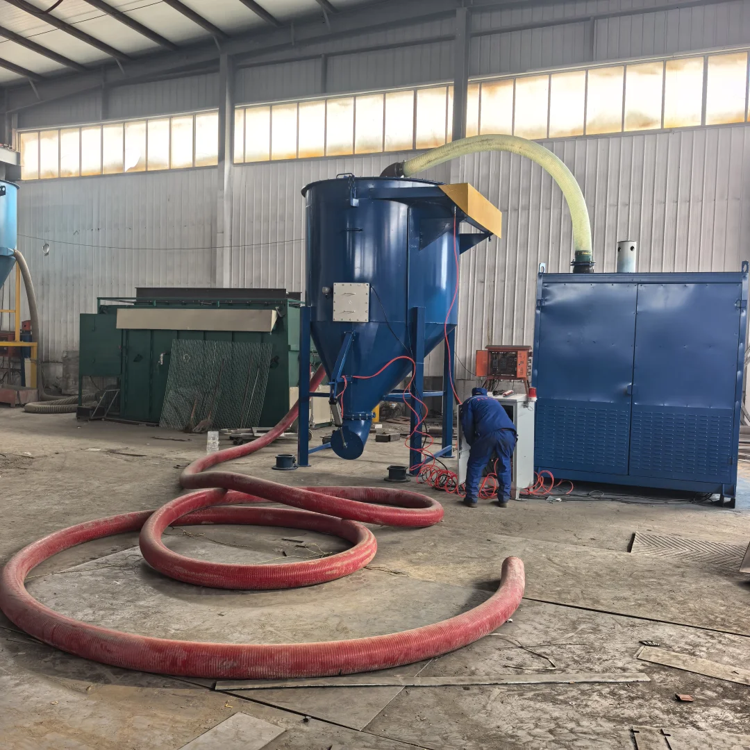 火车皮轻车底气力输送机。