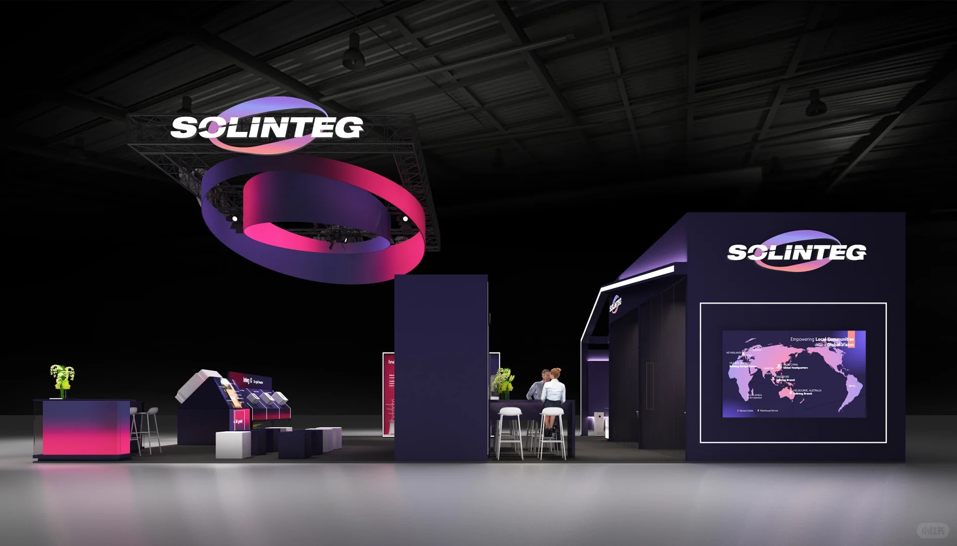 德国慕尼黑电池储能展｜展台设计搭建