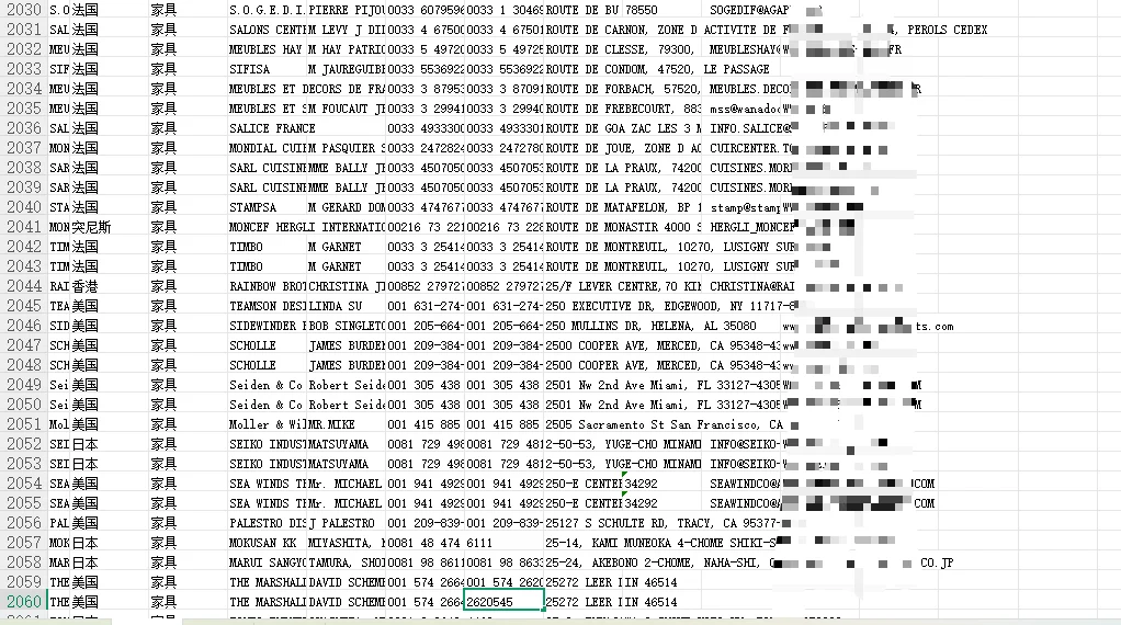 138届广交会境外采购商名录，有偿