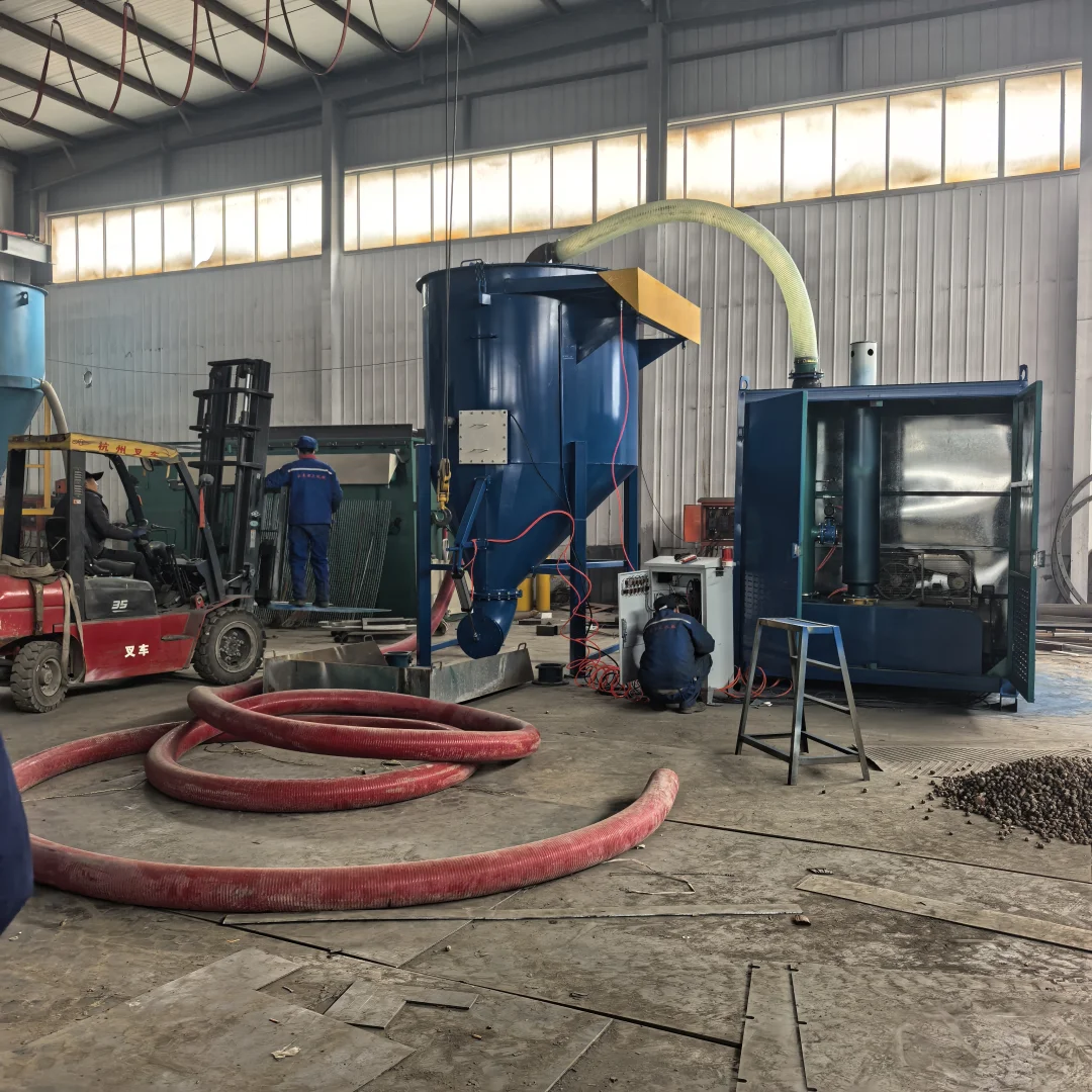 火车皮轻车底气力输送机。