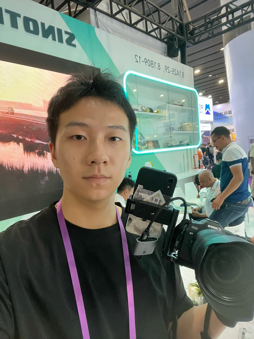 广交会拍摄｜今日小赚1500米✨