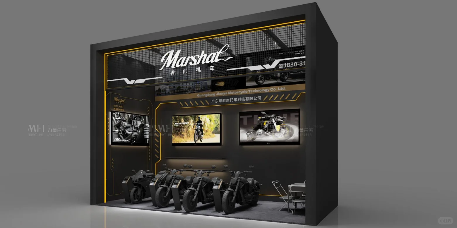 广交会18平方展台设计实用技巧!