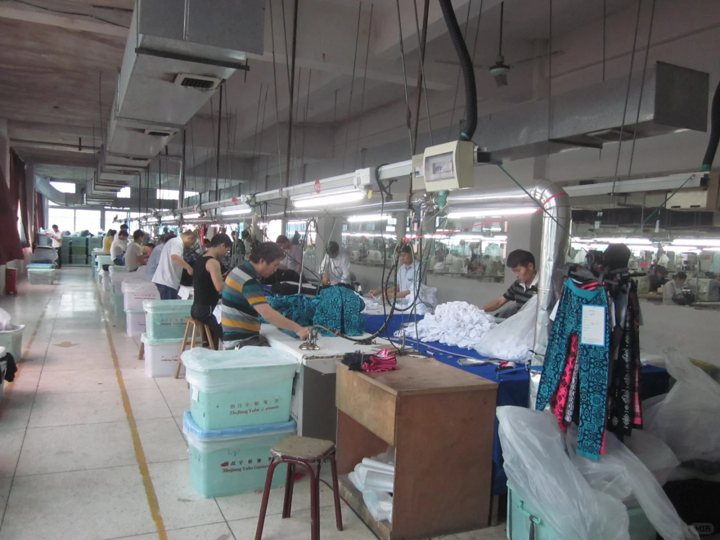 探厂之无缝内衣厂