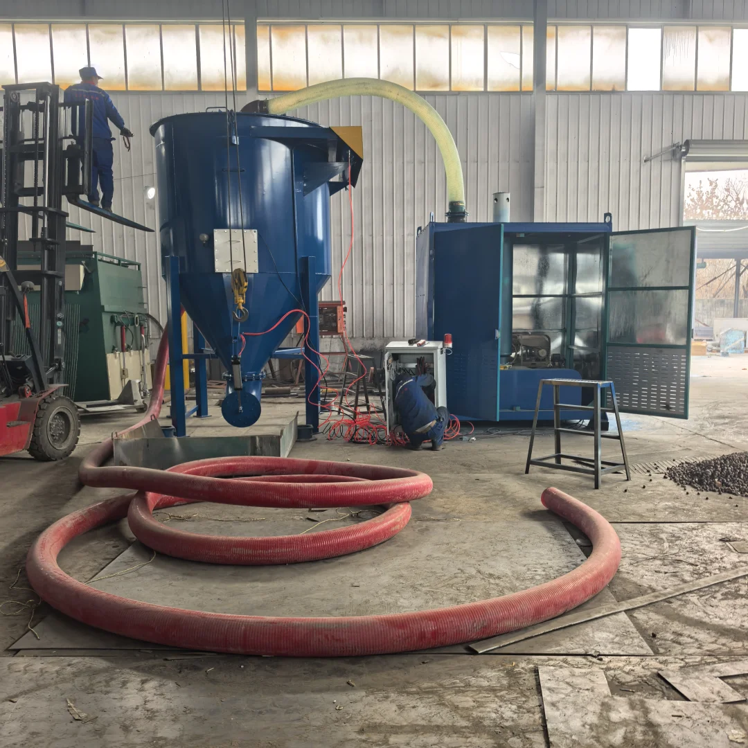 火车皮轻车底气力输送机。