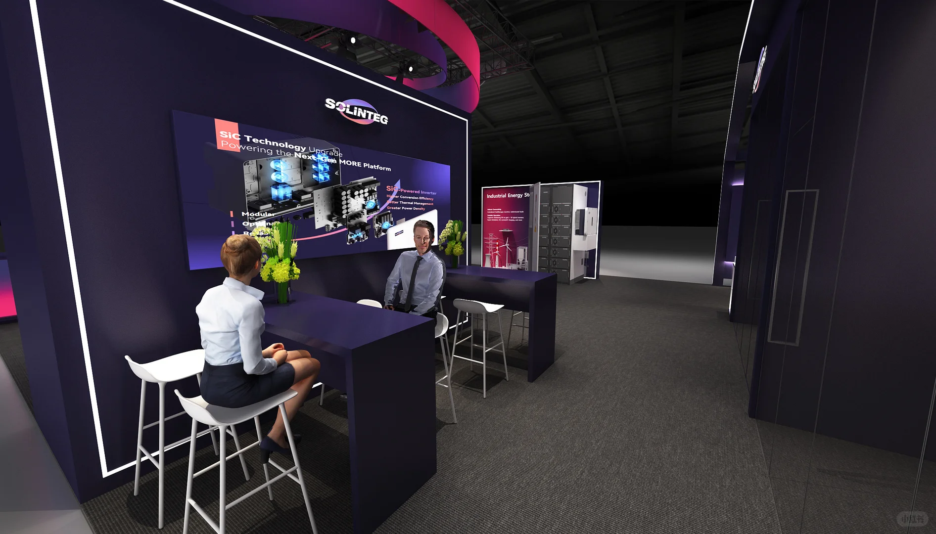 德国慕尼黑电池储能展｜展台设计搭建