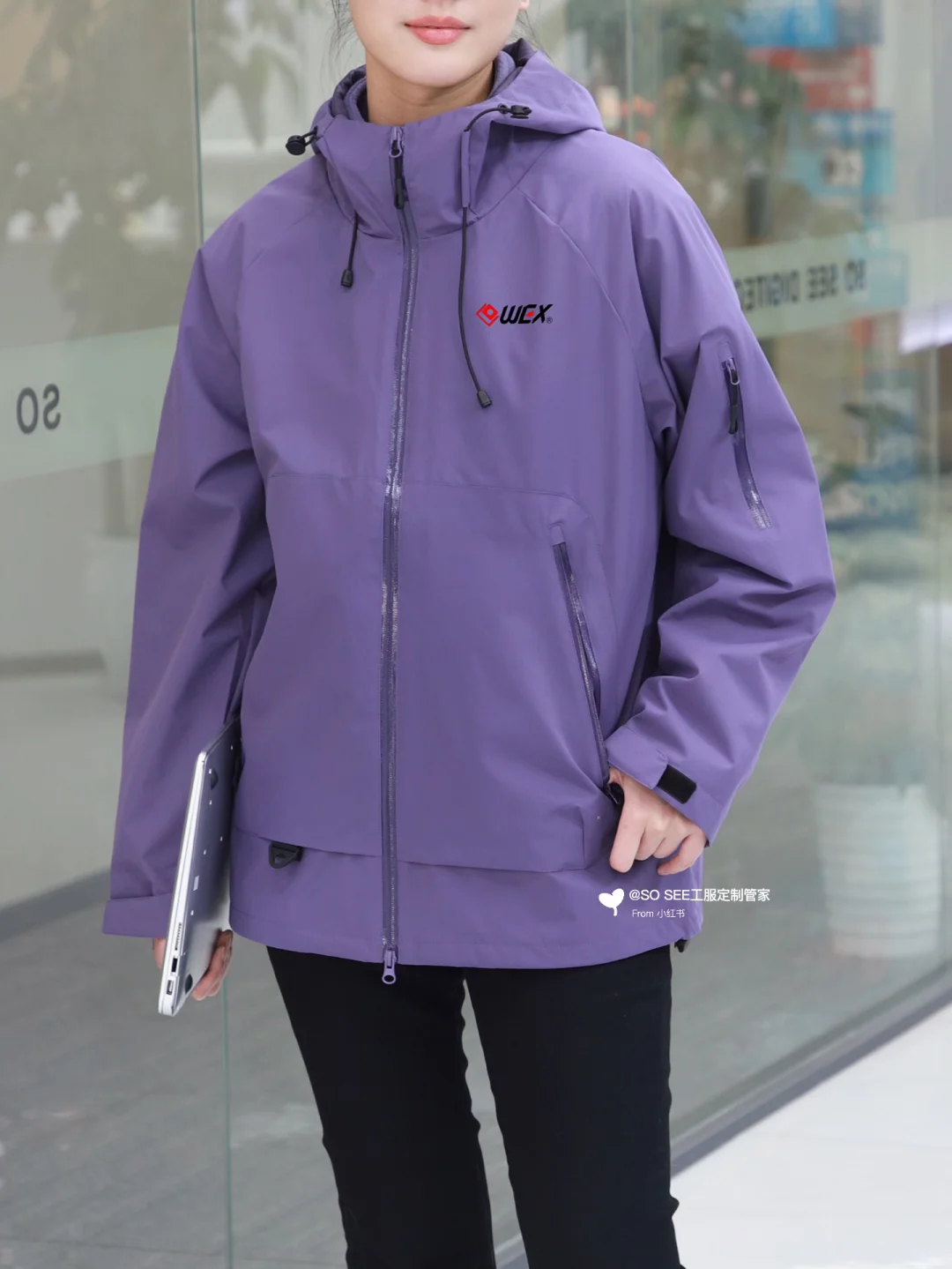 心动预警！?清华紫，更高级的工作服定制选择