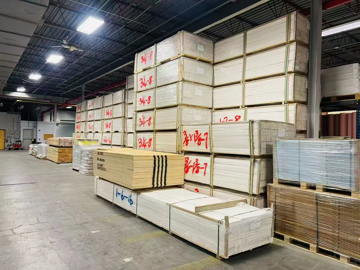 康州汇源建材 木线条内门到货批发与零售