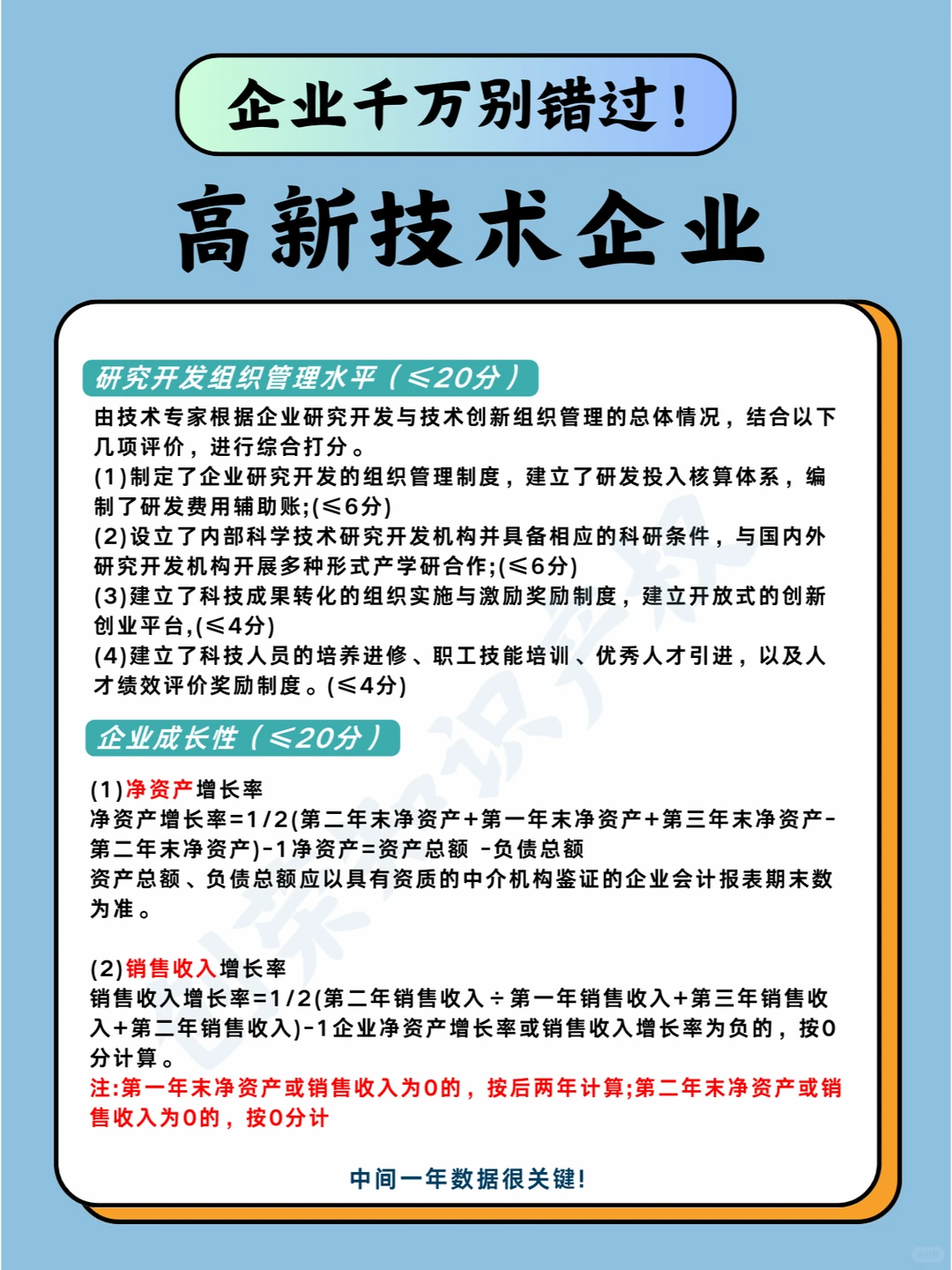 企业千万别错过！高新技术企业认定❗