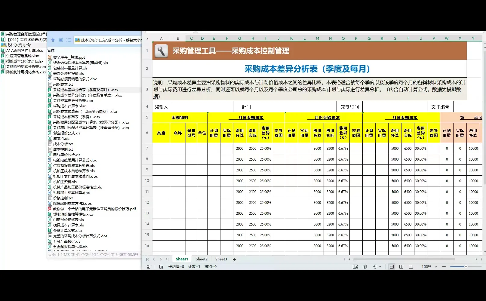 采购人存一下吧，很难找全了