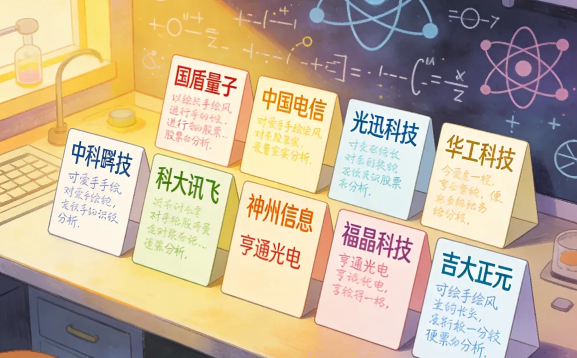 量子科技、10家相关公司