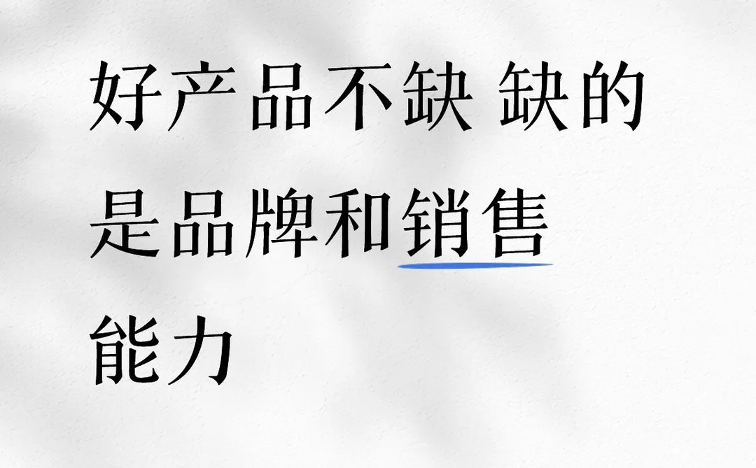 在中国,最不缺的就是好产品